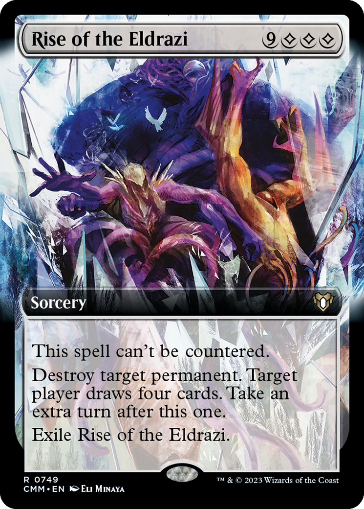 Rise of the Eldrazi (Extended Art) [Commander Masters] | Chromatic Games
