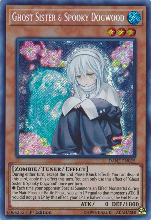 Ghost Sister & Spooky Dogwood [DANE-EN025] Secret Rare | Chromatic Games