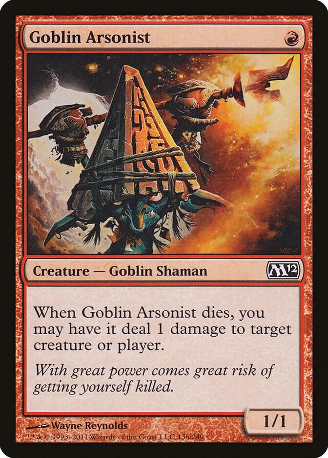 Goblin Arsonist 136/249 (Magic 2012 (M12))  | Chromatic Games