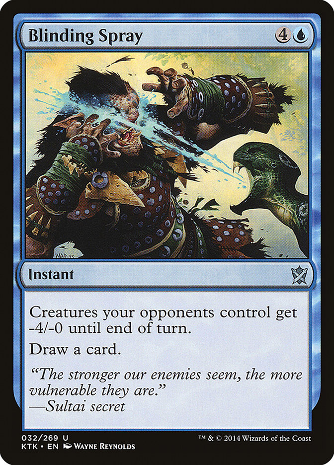 Blinding Spray 32/269 (Khans of Tarkir)  | Chromatic Games