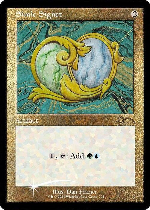 Simic Signet (Retro) (Foil Etched) [Secret Lair Drop Series] | Chromatic Games