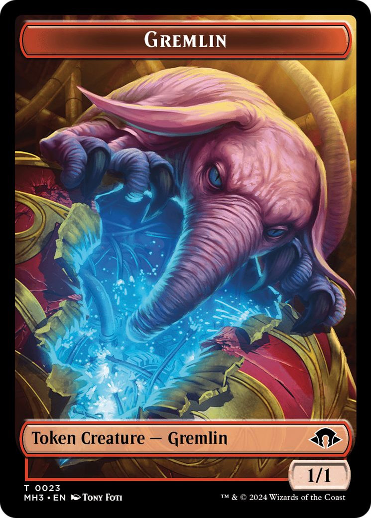 Gremlin Token [Modern Horizons 3 Tokens] | Chromatic Games