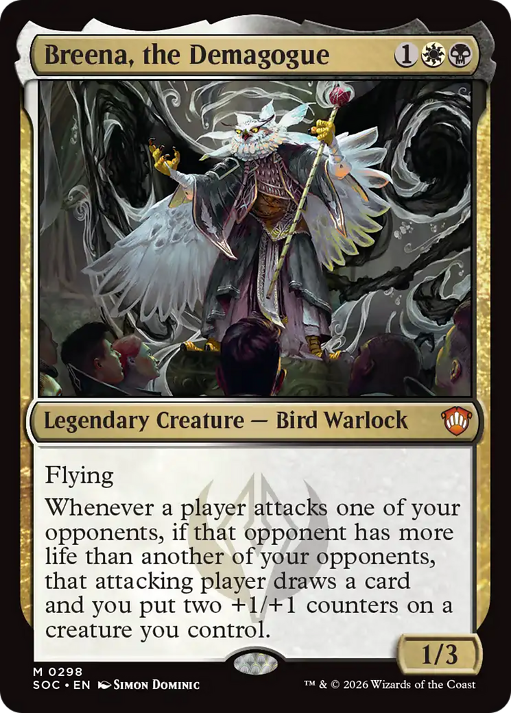 Breena, the Demagogue [Secrets of Strixhaven Commander] | Chromatic Games