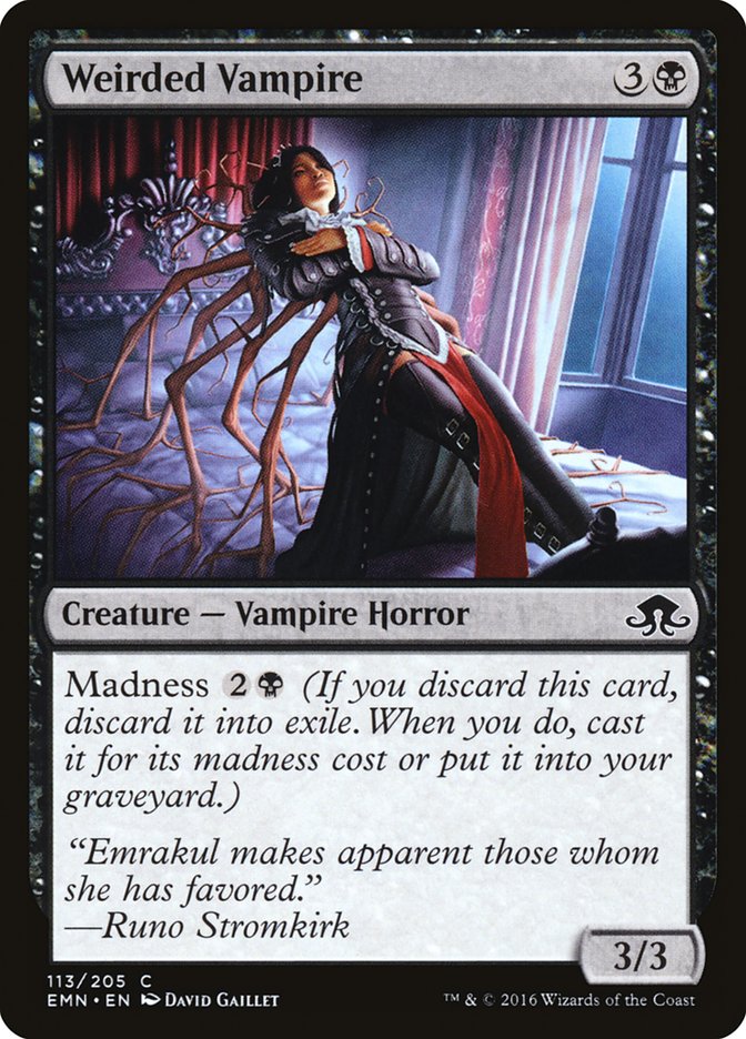 Weirded Vampire 113/205 (Eldritch Moon)  | Chromatic Games