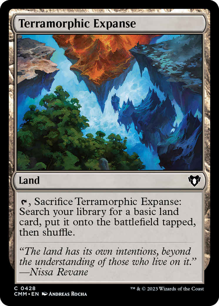 Terramorphic Expanse [Commander Masters] | Chromatic Games