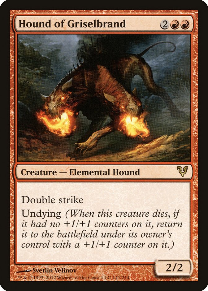 Hound of Griselbrand 141/244 (Avacyn Restored)  | Chromatic Games