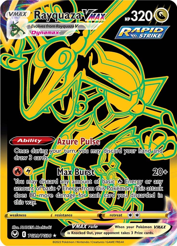 Rayquaza VMAX (TG29/TG30) [Sword & Shield: Silver Tempest] | Chromatic Games