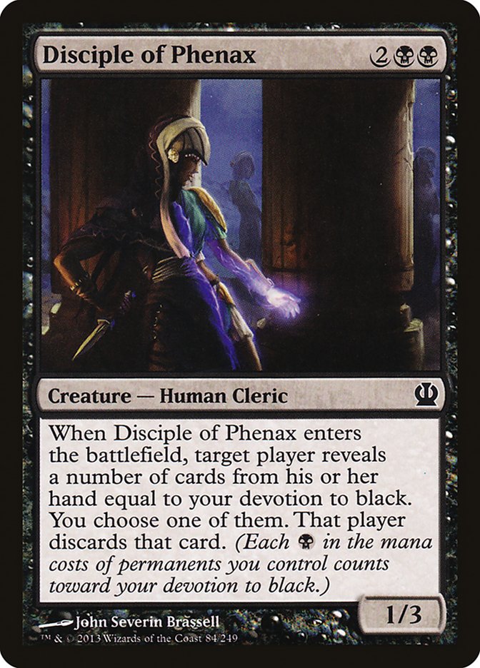 Disciple of Phenax 84/249 (Theros)  | Chromatic Games
