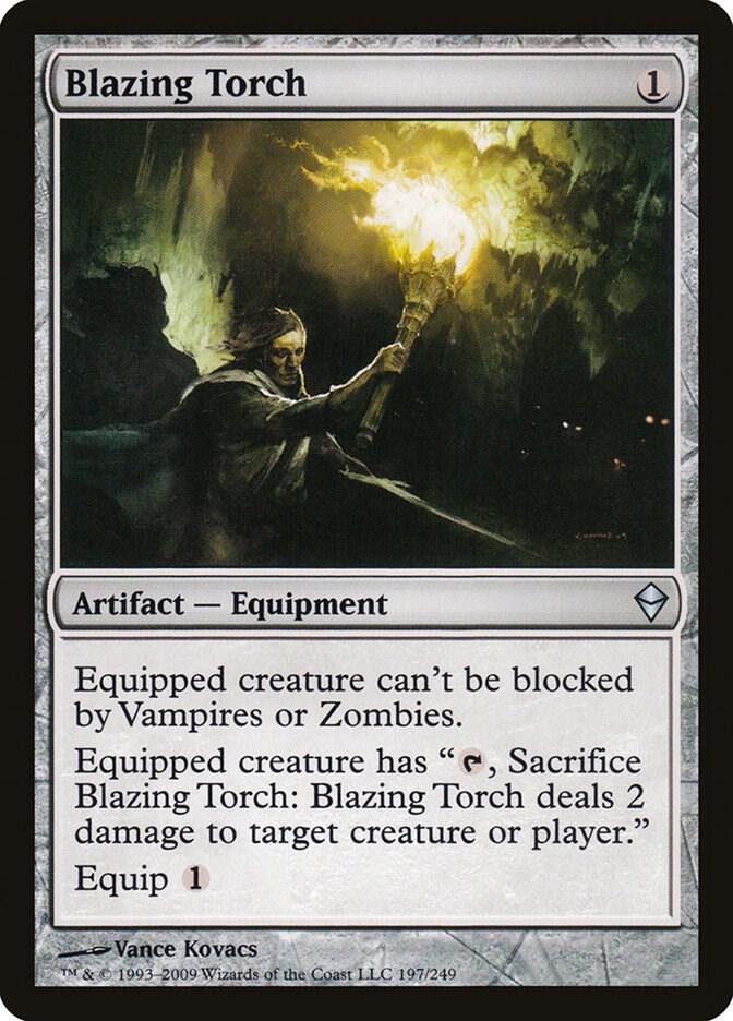 Blazing Torch 197/249 (Zendikar)  | Chromatic Games