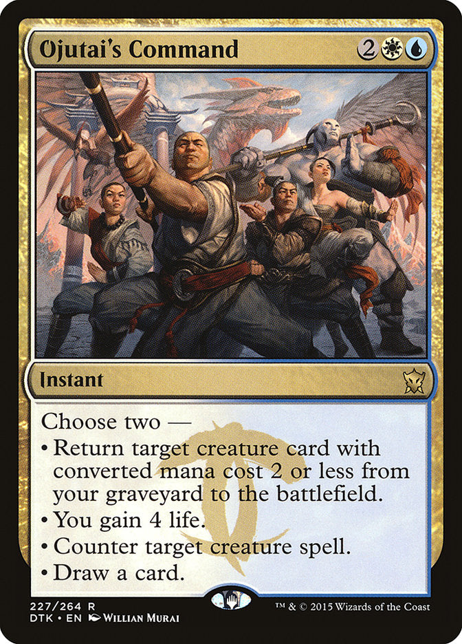 Ojutai's Command 227/264 (Dragons of Tarkir)  | Chromatic Games