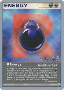 R Energy (95/109) (Dark Tyranitar Deck - Takashi Yoneda) [World Championships 2005] | Chromatic Games