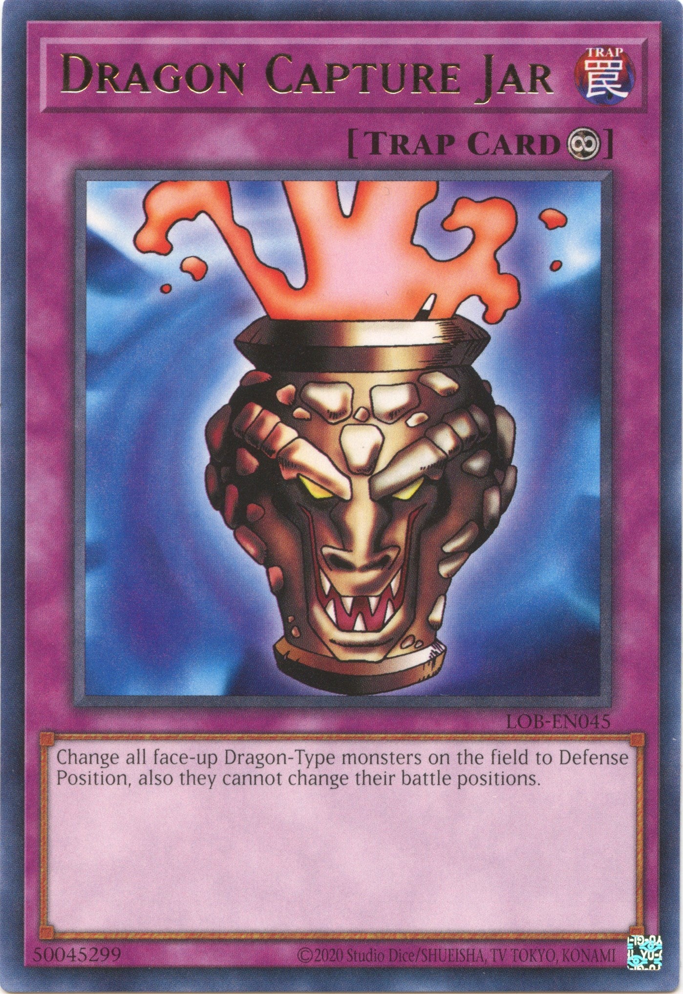 Dragon Capture Jar (25th Anniversary) [LOB-EN045] Rare | Chromatic Games