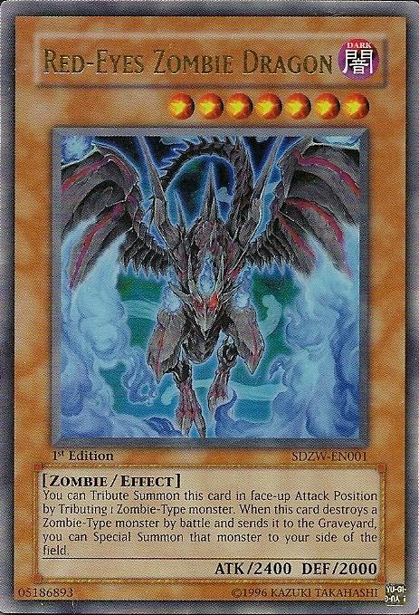 Red-Eyes Zombie Dragon [SDZW-EN001] Ultra Rare | Chromatic Games