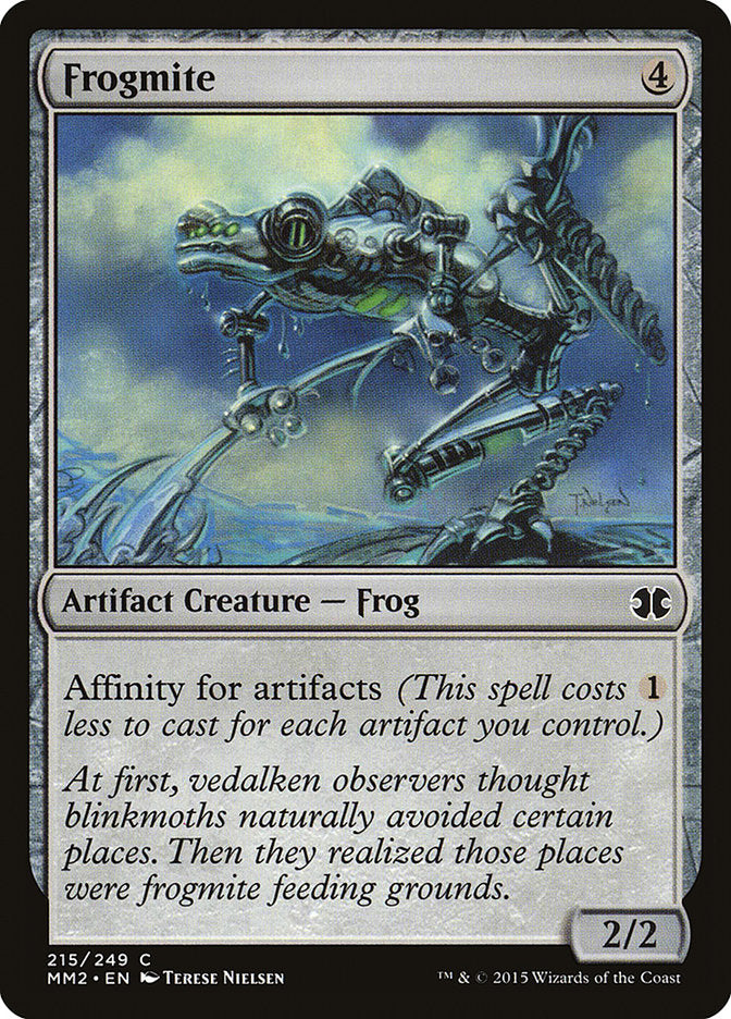 Frogmite 215/249 (Modern Masters 2015)  | Chromatic Games