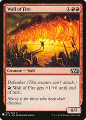 Wall of Fire [Mystery Booster] | Chromatic Games