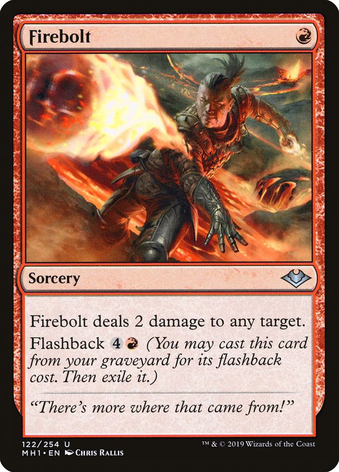 Firebolt [Modern Horizons] | Chromatic Games