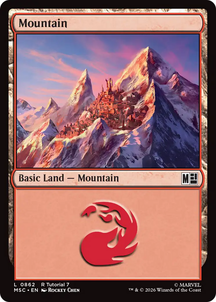 Mountain (0862) [Marvel Super Heroes Commander] | Chromatic Games