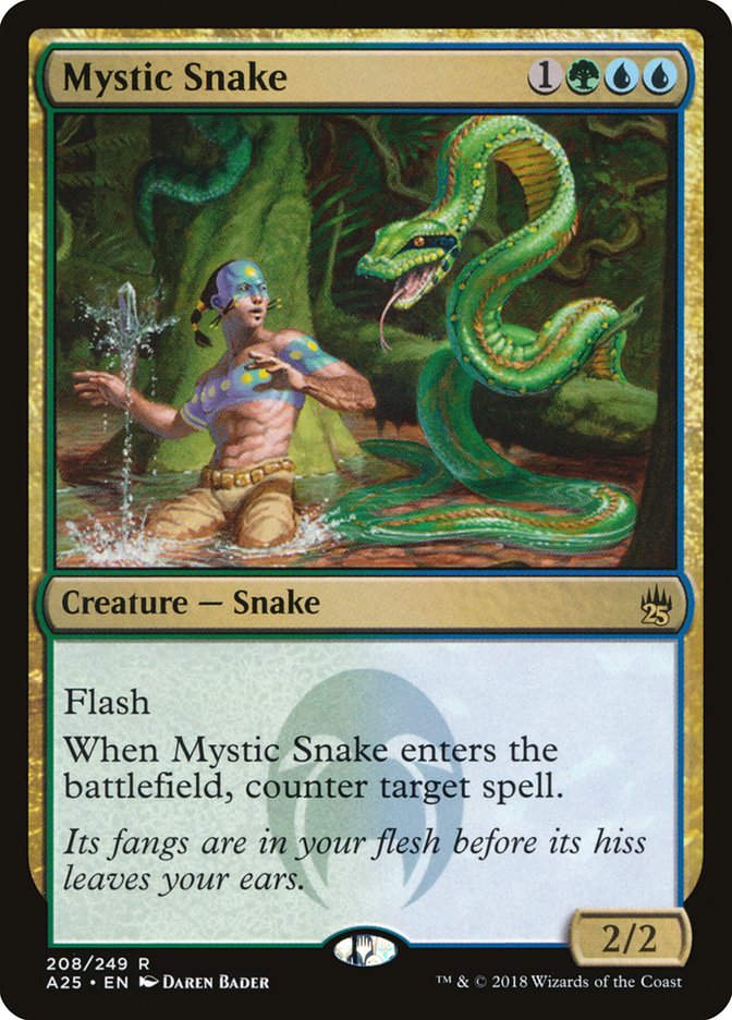 Mystic Snake 208/249 (Masters 25)  | Chromatic Games