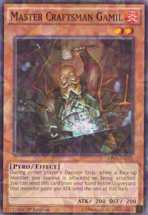 Master Craftsman Gamil [BP03-EN115] Shatterfoil Rare | Chromatic Games