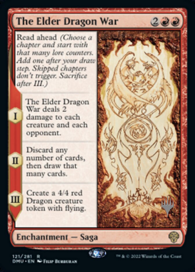 The Elder Dragon War (Promo Pack) [Dominaria United Promos] | Chromatic Games