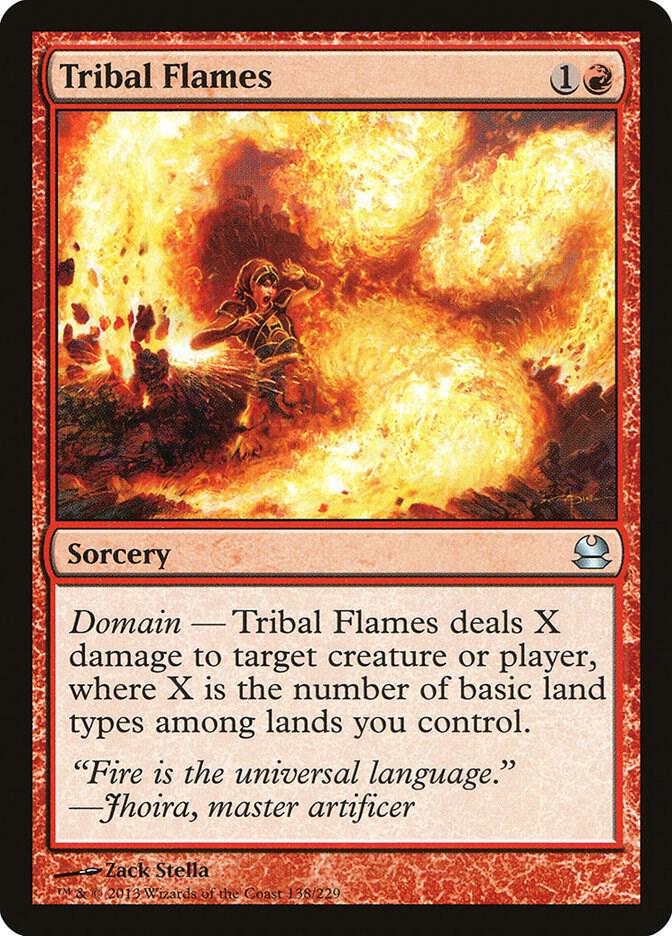 Tribal Flames 138/229 (Modern Masters)  | Chromatic Games
