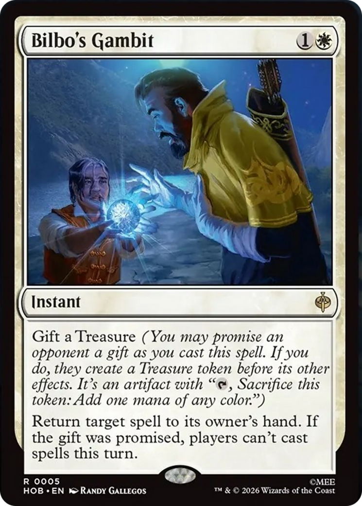 Bilbo's Gambit (Extended Art) [The Hobbit] | Chromatic Games