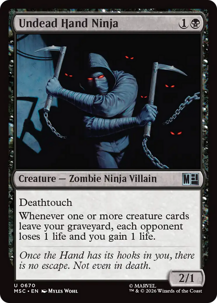 Undead Hand Ninja [Marvel Super Heroes Commander] | Chromatic Games