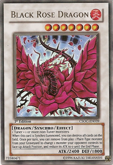 Black Rose Dragon [CSOC-EN039] Ultra Rare | Chromatic Games
