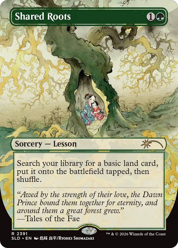 Shared Roots [Secret Lair Drop Series] | Chromatic Games