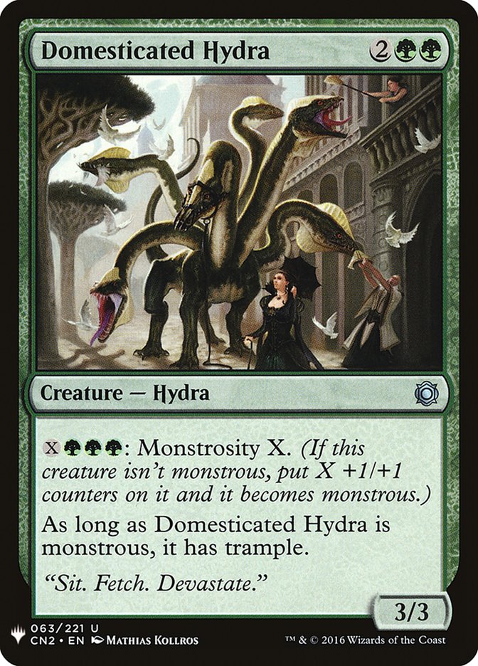 Domesticated Hydra [Mystery Booster] | Chromatic Games