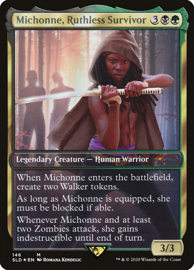 Michonne, Ruthless Survivor [Secret Lair Drop Series] | Chromatic Games