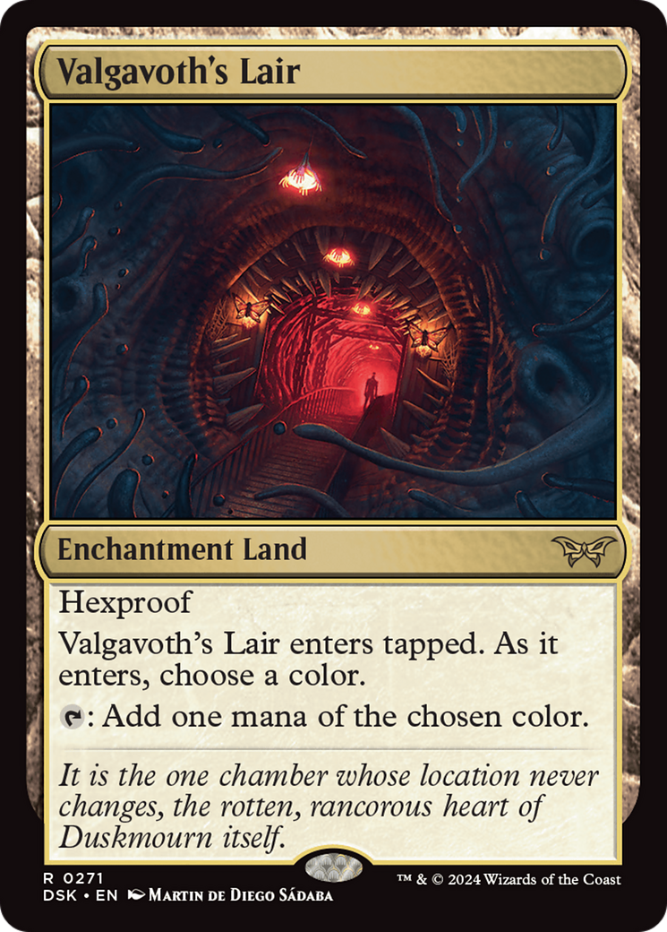 Valgavoth's Lair [Duskmourn: House of Horror] | Chromatic Games