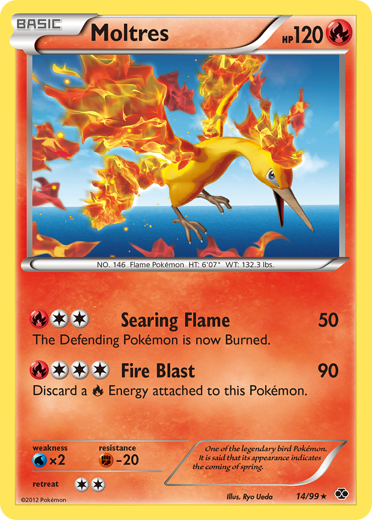 Moltres (14/99) [Black & White: Next Destinies] | Chromatic Games
