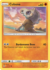 Cubone (57/131) [Sun & Moon: Forbidden Light] | Chromatic Games