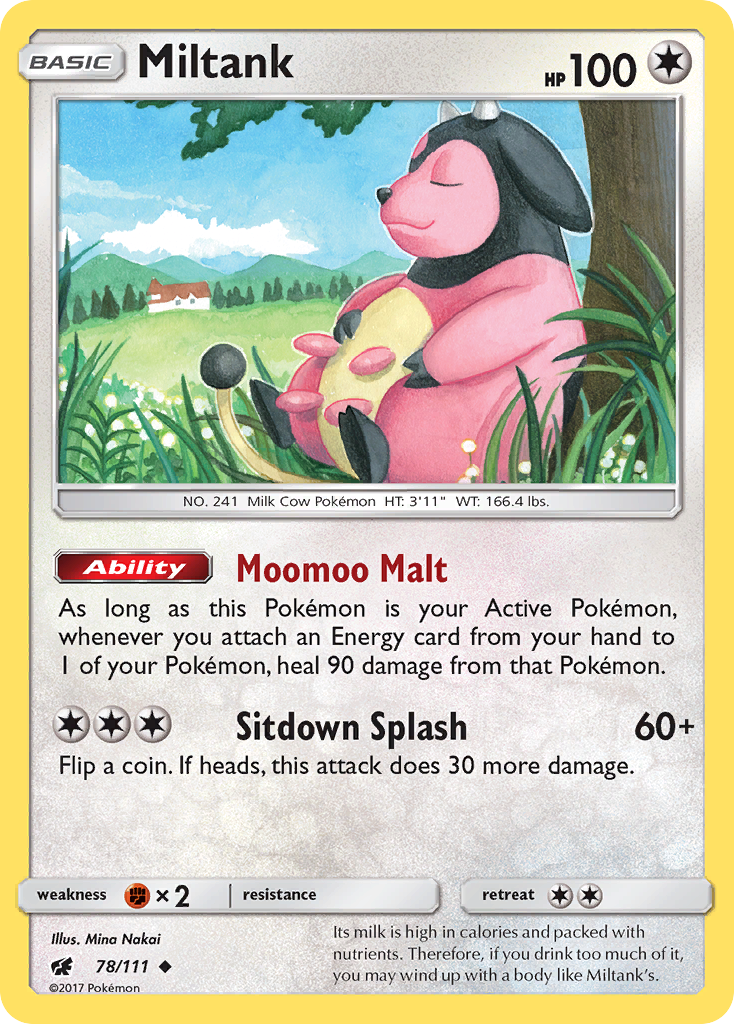 Miltank (78/111) [Sun & Moon: Crimson Invasion] | Chromatic Games