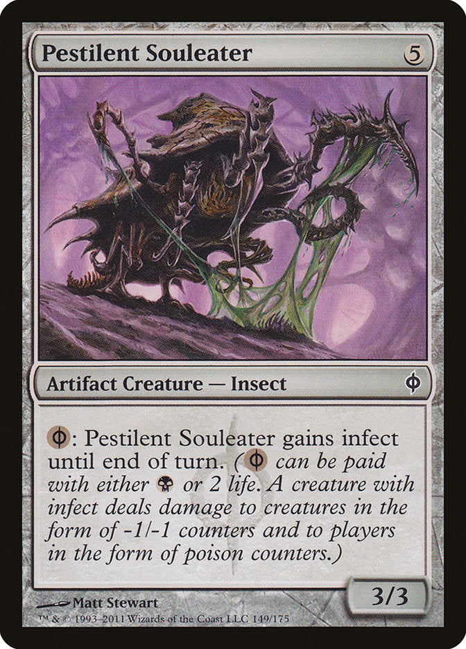 Pestilent Souleater 149/175 (New Phyrexia)  | Chromatic Games