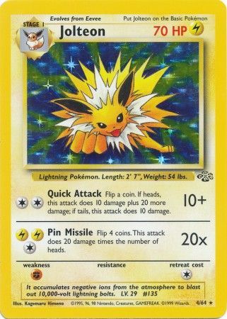 Jolteon (4/64) [Jungle Unlimited] | Chromatic Games