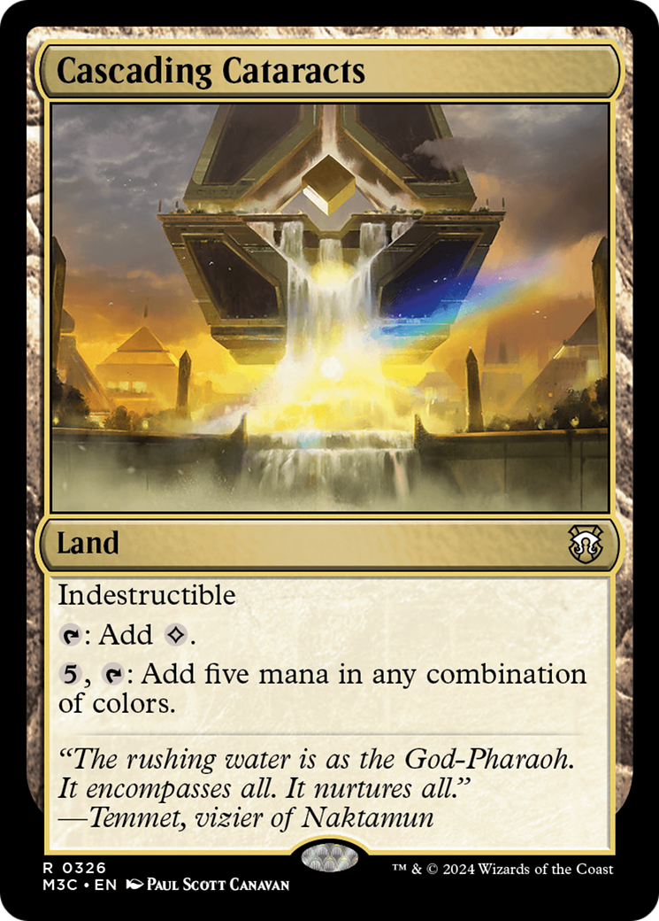 Cascading Cataracts (Ripple Foil) [Modern Horizons 3 Commander] | Chromatic Games