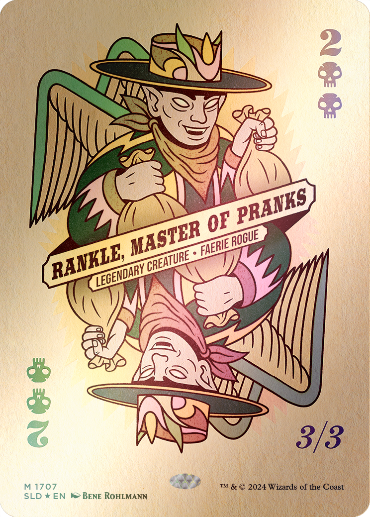 Rankle, Master of Pranks (Rainbow Foil) [Secret Lair Drop Series] | Chromatic Games