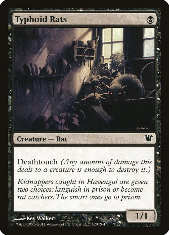 Typhoid Rats 120 (Innistrad)  | Chromatic Games