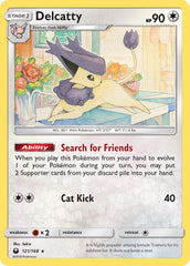 Delcatty (121/168) (Theme Deck Exclusive) [Sun & Moon: Celestial Storm] | Chromatic Games