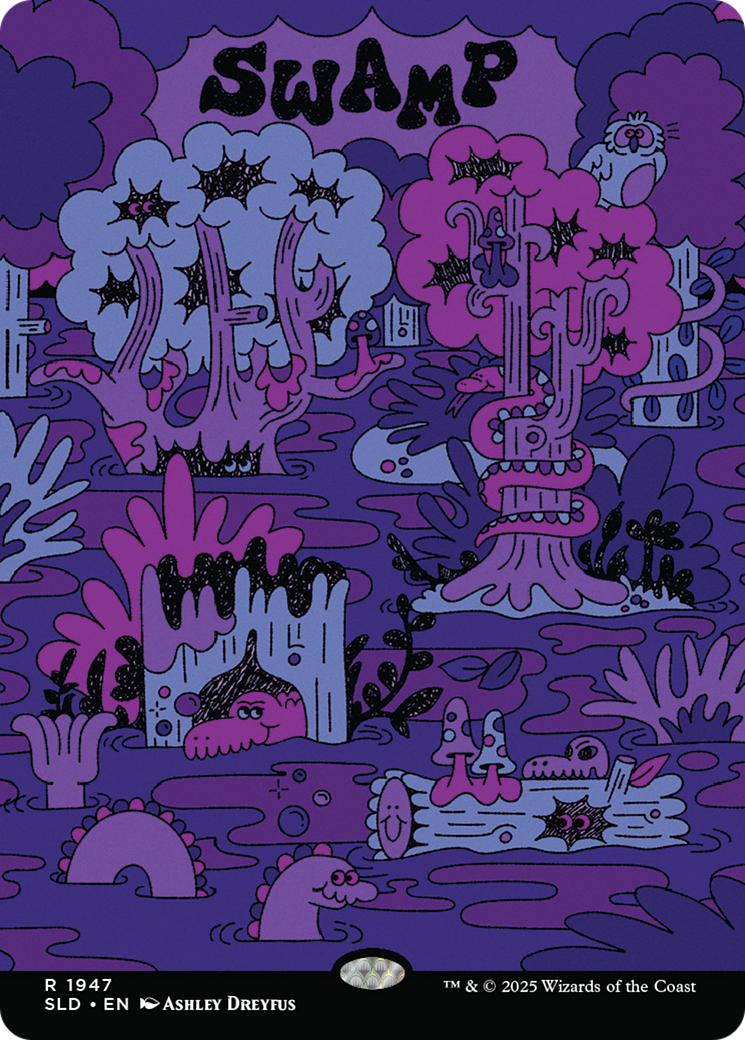 Swamp (1947) [Secret Lair Drop Series] | Chromatic Games