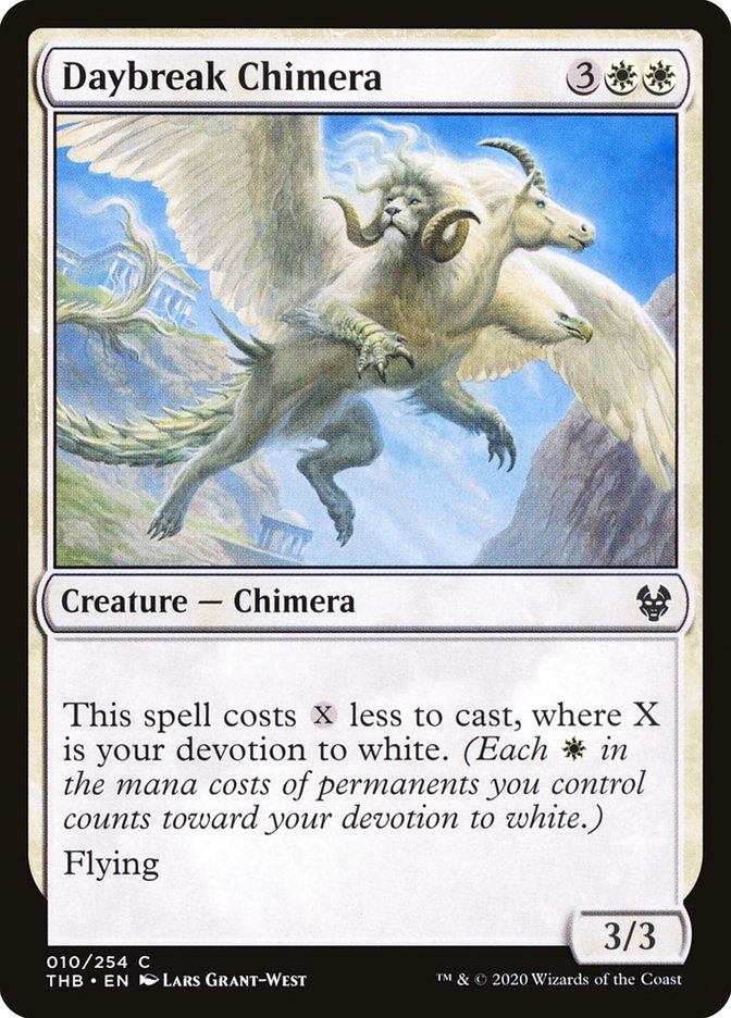 Daybreak Chimera 10/254 (Theros Beyond Death)  - Foil | Chromatic Games