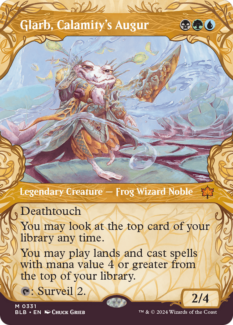 Glarb, Calamity's Augur (Showcase) [Bloomburrow] | Chromatic Games