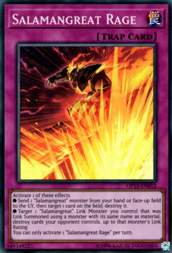 Salamangreat Rage [OP12-EN012] Super Rare | Chromatic Games