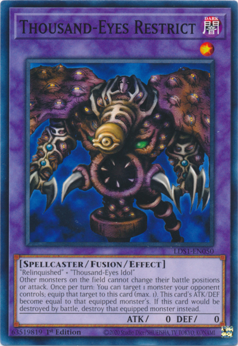 Thousand-Eyes Restrict [LDS1-EN050] Common | Chromatic Games