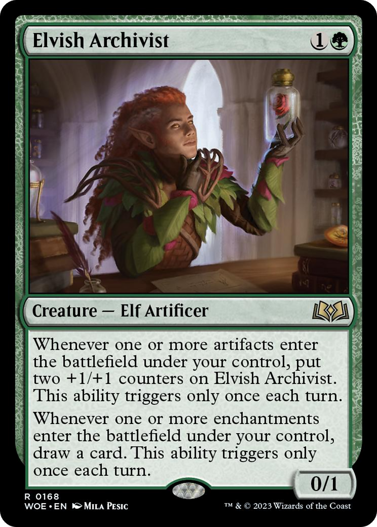 Elvish Archivist [Wilds of Eldraine] | Chromatic Games