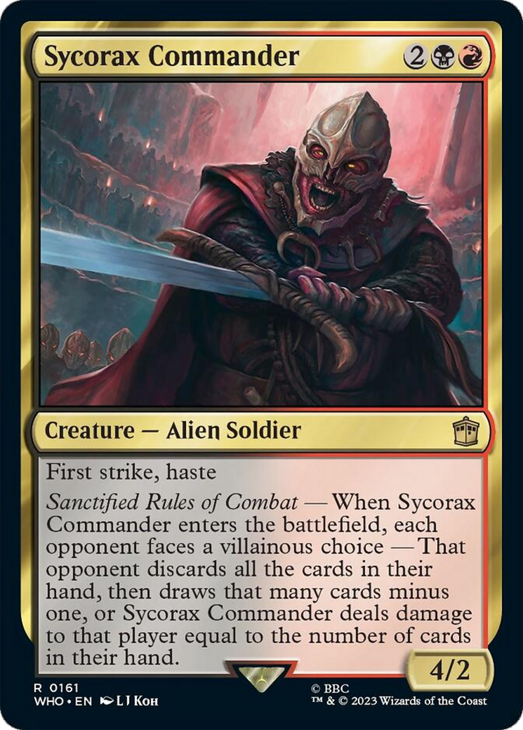 Sycorax Commander [Doctor Who] | Chromatic Games