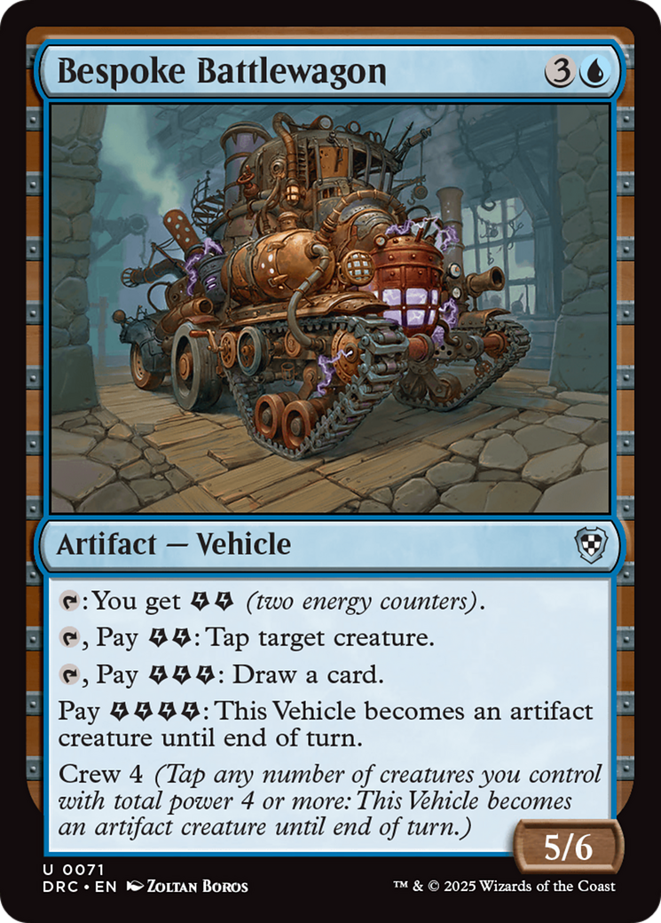 Bespoke Battlewagon [Aetherdrift Commander] | Chromatic Games