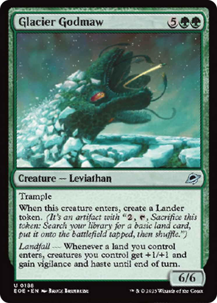 Glacier Godmaw [Edge of Eternities] | Chromatic Games